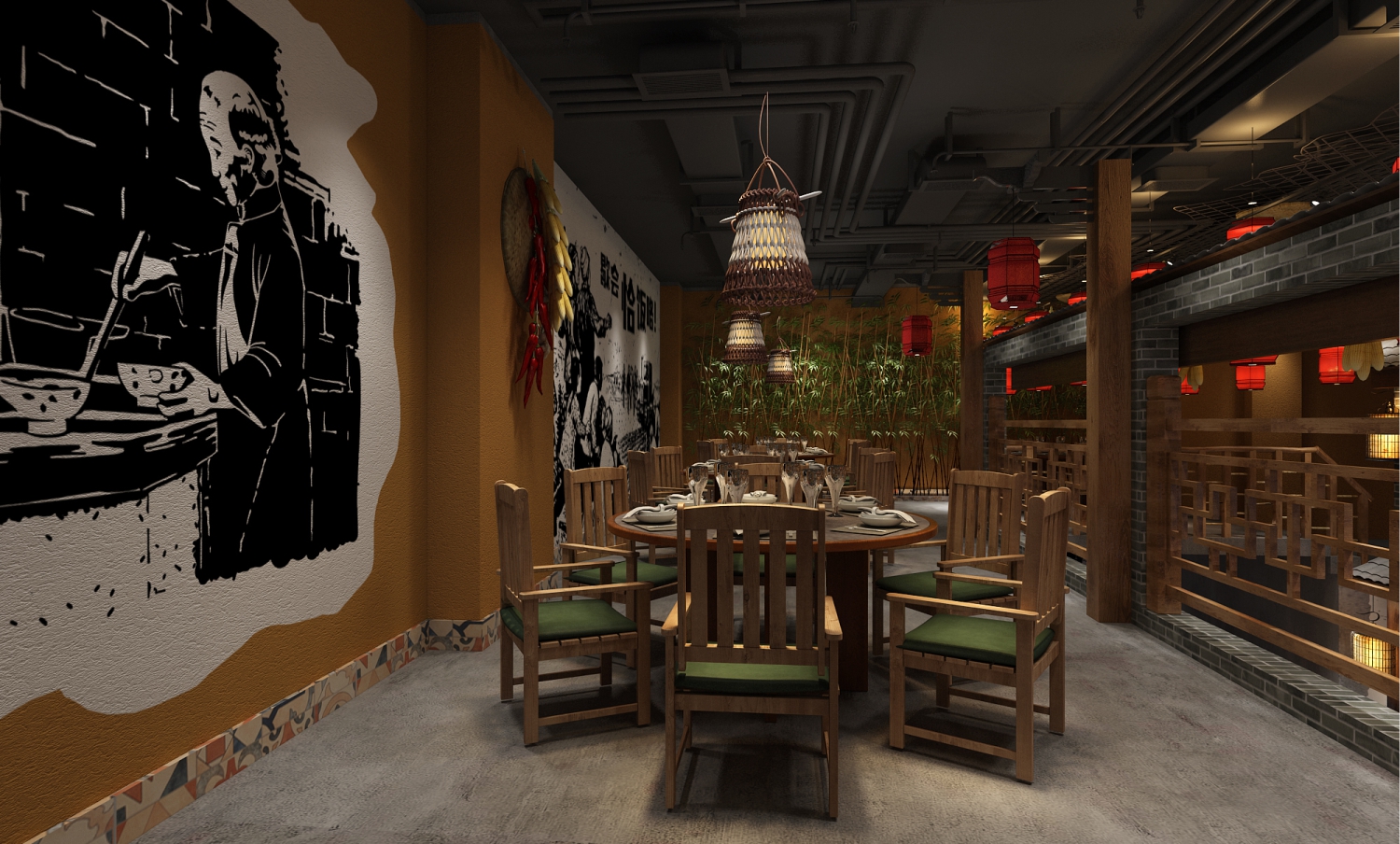 叠彩巧用餐饮空间设计，让你的餐厅更具人气！